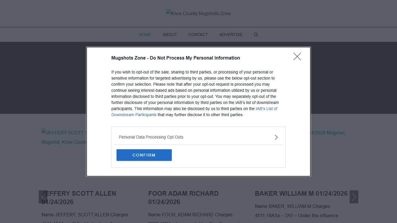 Knox County Mugshots Zone